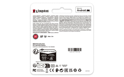 Cartão de Memória Kingston microSD Canvas Go! Plus 4 256GB 200 MB-s - imagem 13