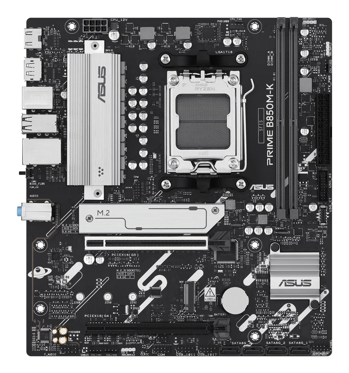ASUS Placa Base PRIME B850M-K mATX AM5 - imagem 7