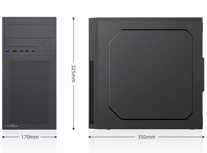 Caixa de Computador Coolbox CAJA MATX M680 USB-C 3.2 GEN1 FTE 500W - imagem 6