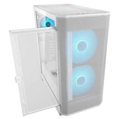 Caixa de Computador Cougar Caja Semitorre Airface Flo RGB branco - imagem 8