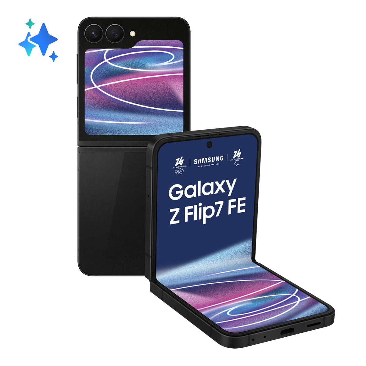 Samsung Galaxy Z Flip7 FE F761B 5G Dual Sim 8GB RAM 128GB - Black