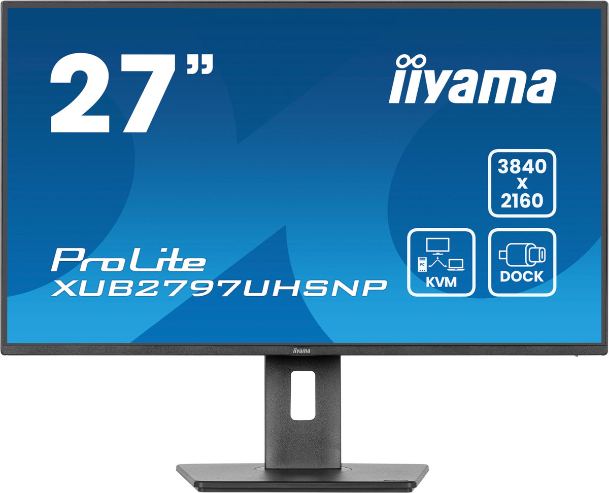 Monitor iiyama ProLite XUB2797UHSNP / XUB2797UHSNP-B1 preto - imagem 14