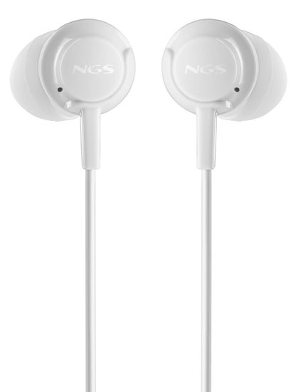 NGS Auricular CROSSDRIFT Branco Cabo JACK 3.5 Mm