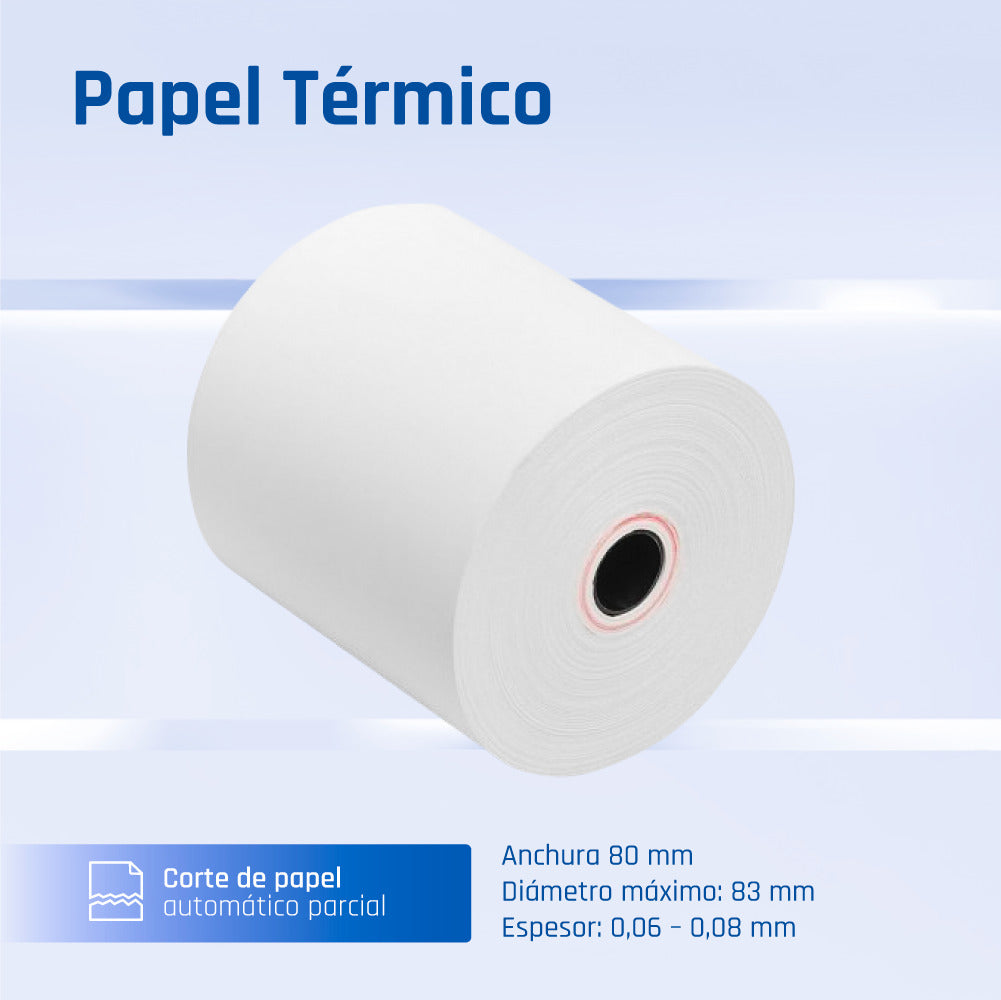 Impressora iggual térmica tickets TP EASY 80 USB+RJ - imagem 10
