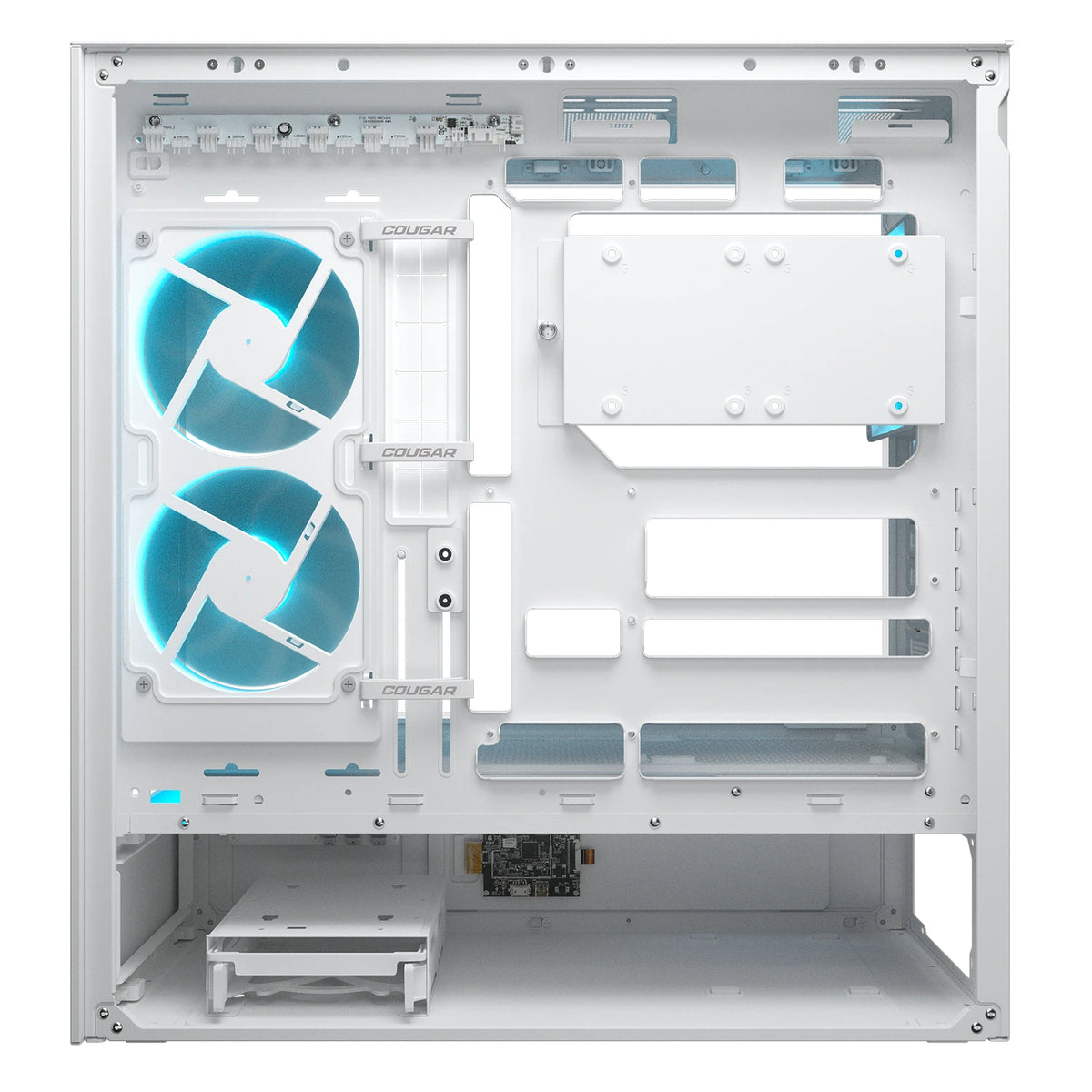 Caixa de Computador Cougar Caja Semitorre CFV235 Vision branco - imagem 11
