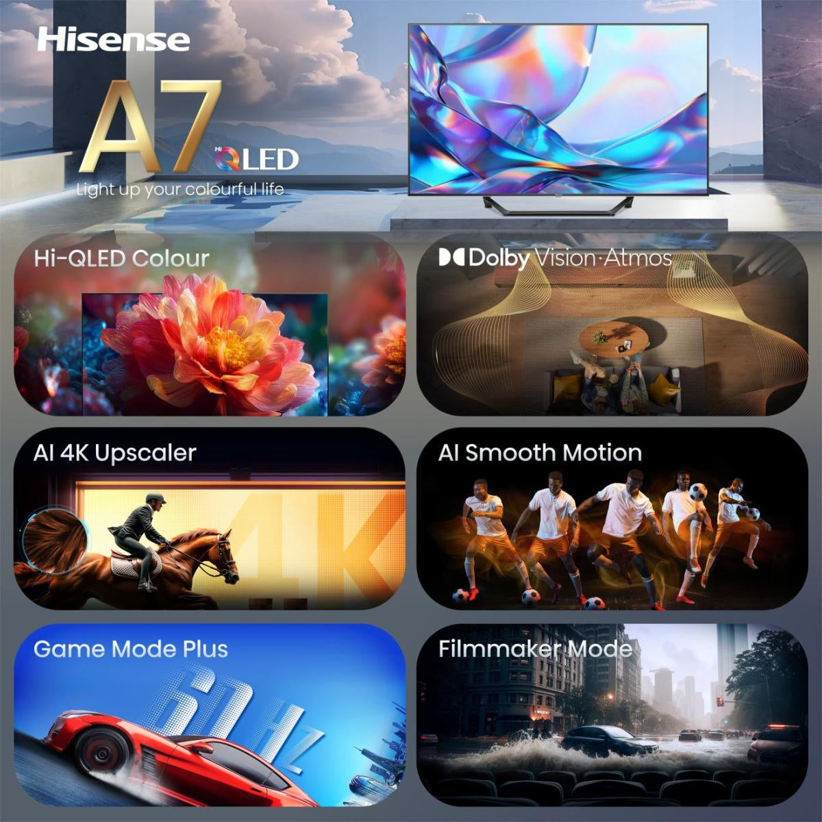 Televisão Hisense 43A7DS - Hisense