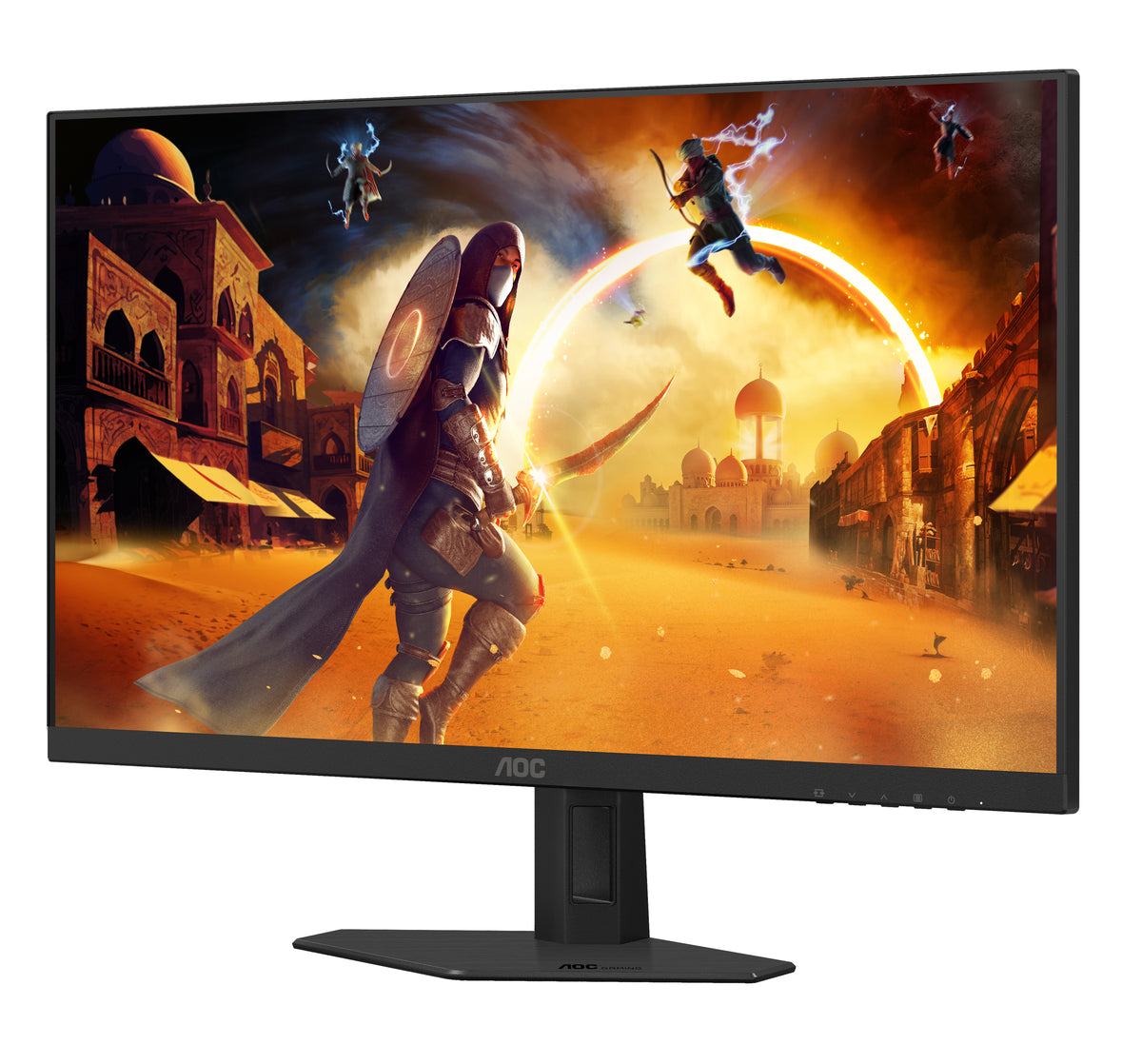 AOC 27G4HRE monitor de gaming de 27" / Full HD / 1ms/ 200Hz/ IPS / Multimédia / Preto