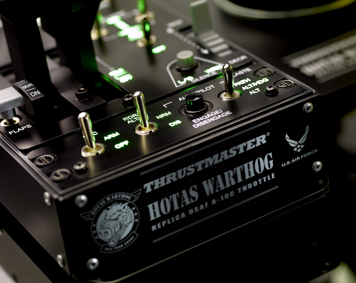 Comando de simulação de voo Thrustmaster Hotas Warthog / 2960720 preto - imagem 13