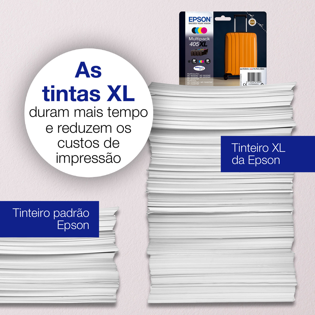 Epson Ink 405XL / C13T05H64010 BK,C,M,e XL Multipack - imagem 4