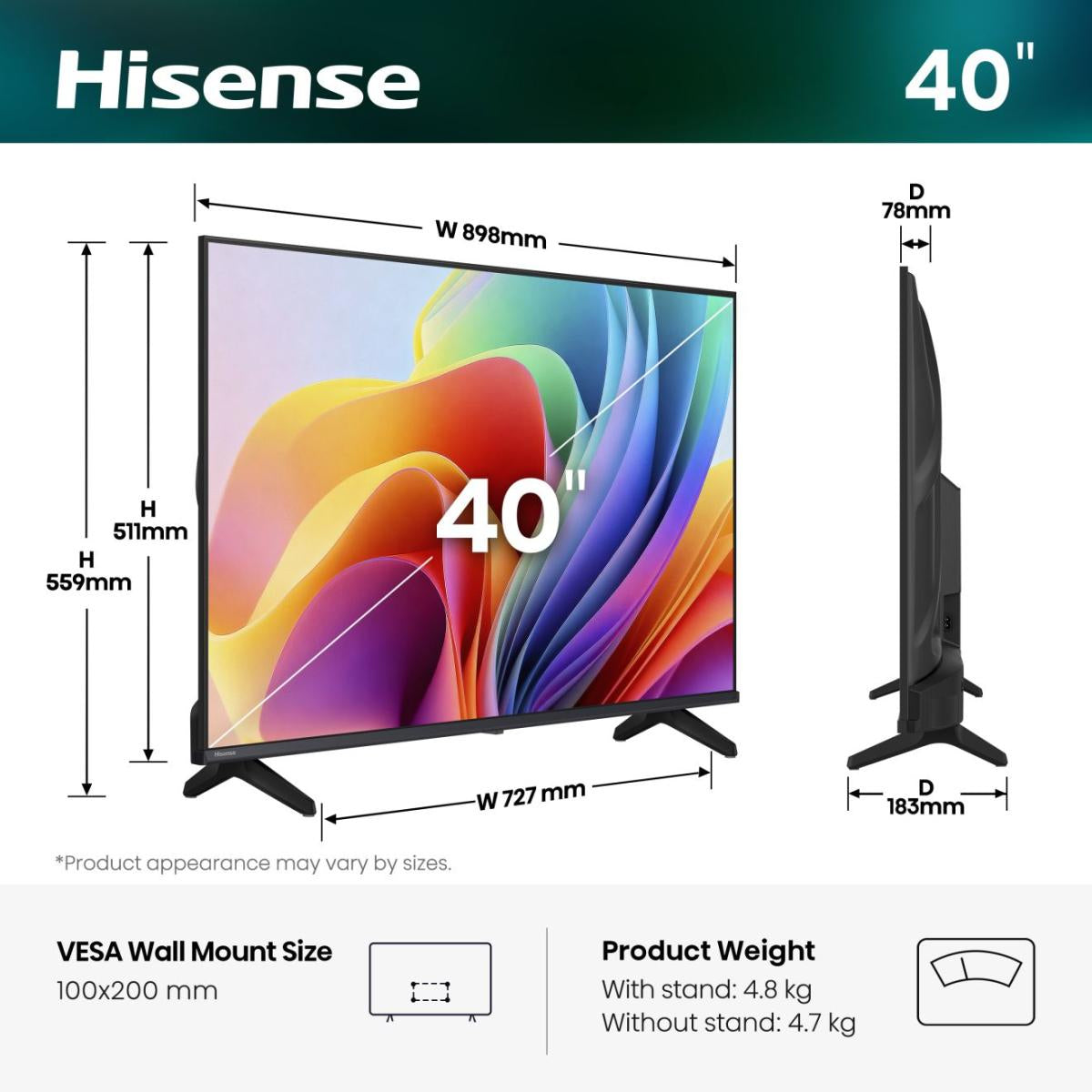 Televisão Hisense 40A49S - Hisense