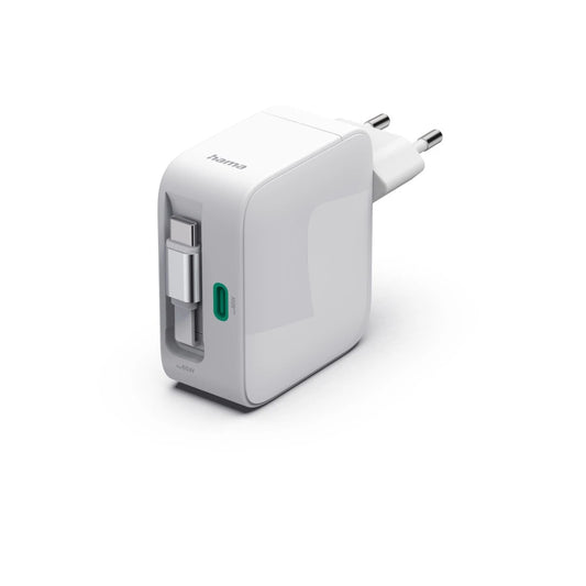 Carregador Hama USB-C 65W / 00201957 branco