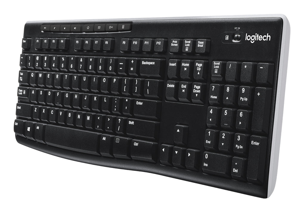 Teclado Logitech K270 / 920-003052 preto - imagem 2