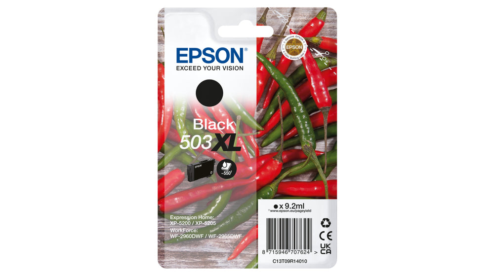 Epson Ink 503XL / C13T09R14010 preto XL - imagem 9