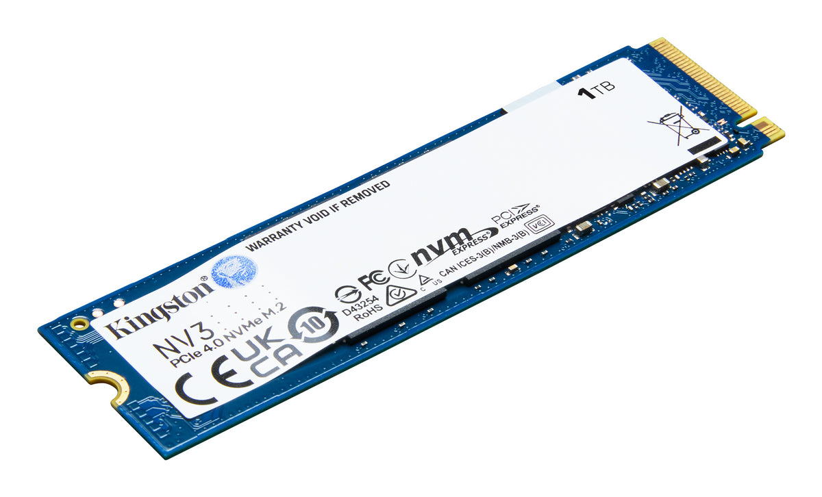 Disco SSD Kingston NV3 1TB PCIe NVMe Gen 4.0
