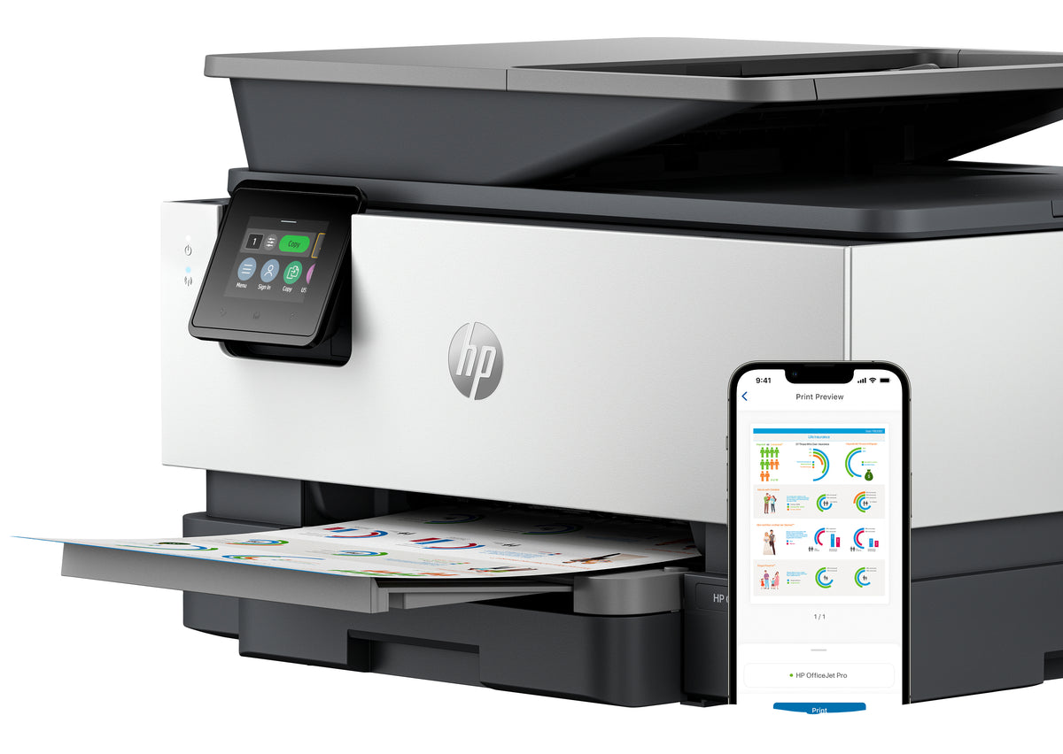 Impressora multifunções HP Multifunções Officejet Pro 9120b WiFi/ Fax/ Dúp - imagem 18