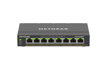 Switch Netgear GS308EP / GS308EP-100PES preto - imagem 4