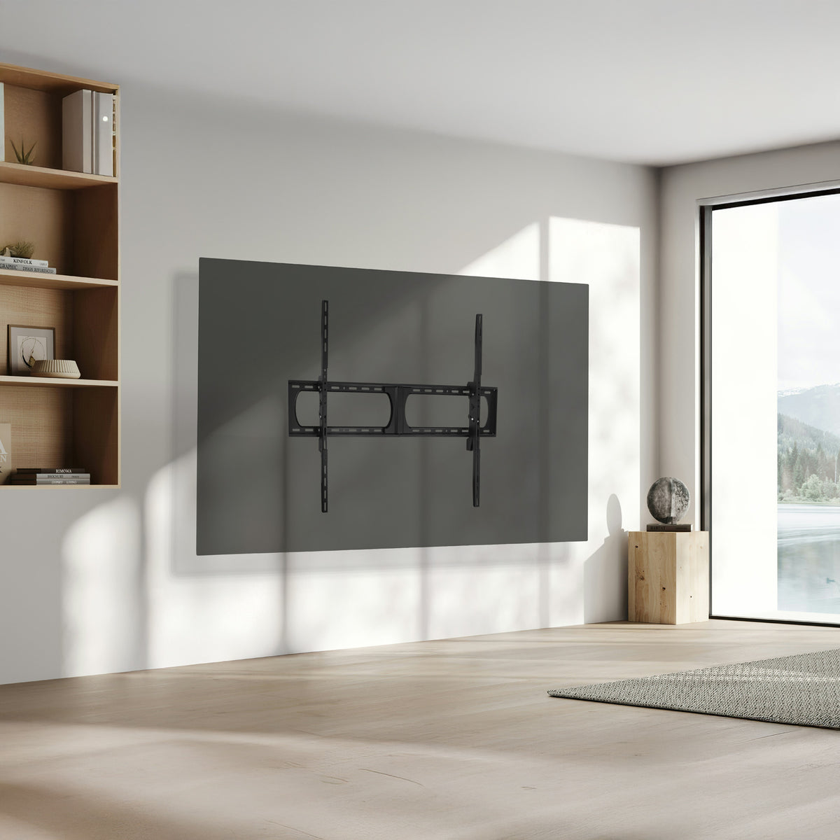 Suporte TV Tooq LP3710T-B Inclinable Parede 37"-140" - imagem 6