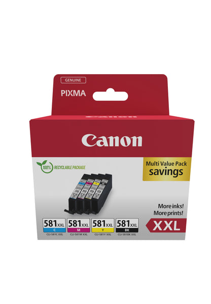 Canon Ink CLI-581XXL / 1998C007 BK,C,M,e XXL Multipack