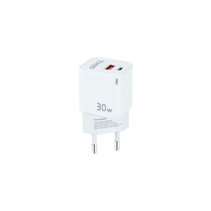 TOOQ Carregador Parede GAN USB-C/USB-A 30W