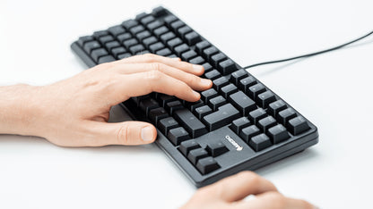 Teclado CHERRY G3833B / G80-3833LWBDE-2 preto - imagem 2