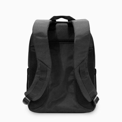 MOCHILA BMW Carbono&Couro Tricolor na laptop 16'' - PRETO