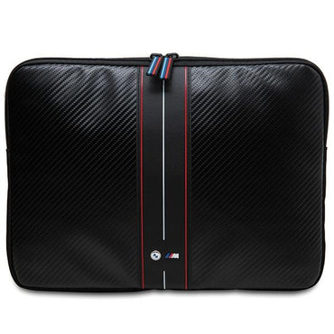 BMW Capa BMCS16COMSCAKR 16" PRETO/black Carbono Riscas Vermelhas