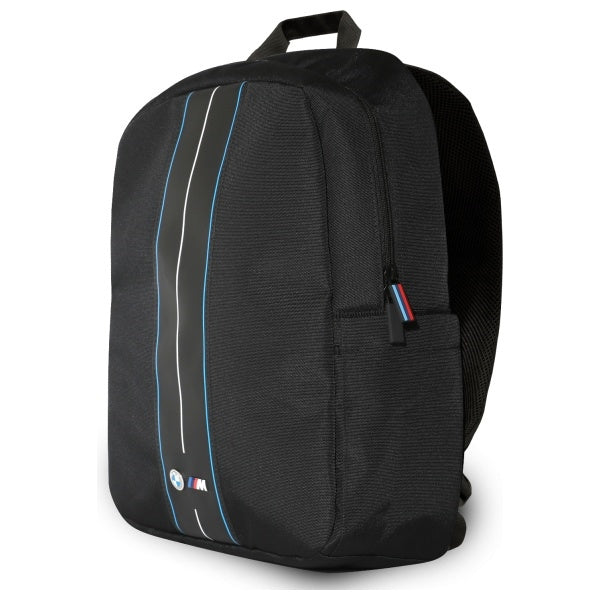 MOCHILA BMW BMBP15COMPVSKL 16" PRETO/black Nylon Blue Riscas