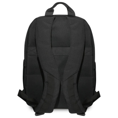 MOCHILA BMW BMBP15COMPVSKR 16" PRETO/black Nylon Red Riscas