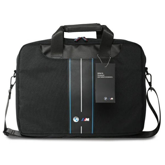 SACO BMW BMCB15COMPVSKL 16" PRETO/black Nylon Blue Riscas