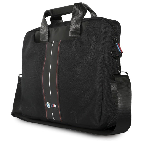 SACO BMW BMCB15COMPVSKR 16" PRETO/black Nylon Red Riscas