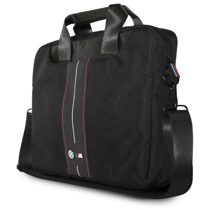 SACO BMW BMCB15COMPVSKR 16" PRETO/black Nylon Red Riscas