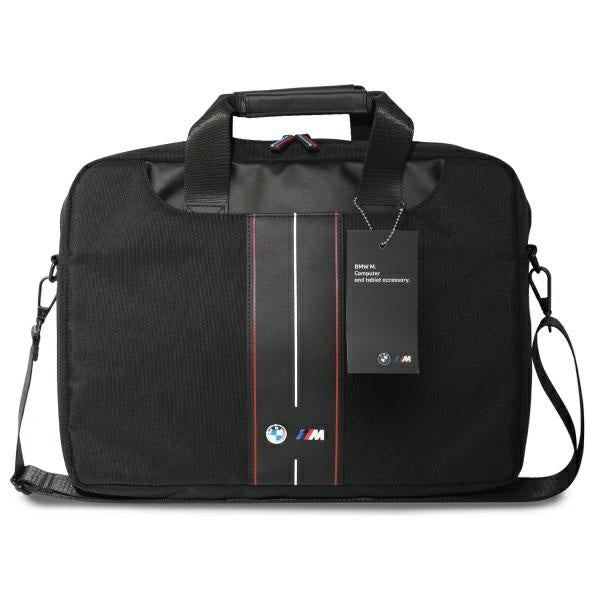 SACO BMW BMCB15COMPVSKR 16" PRETO/black Nylon Red Riscas