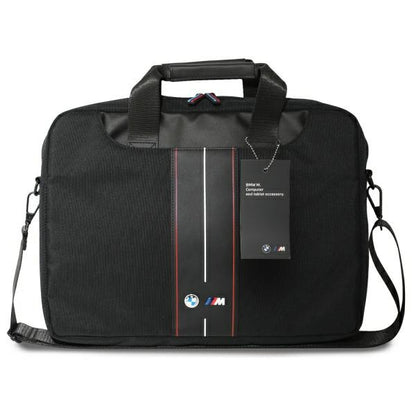 SACO BMW BMCB15COMPVSKR 16" PRETO/black Nylon Red Riscas
