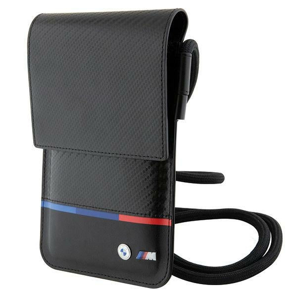 SACO BMW BMOWBPUCARTCBK Bolsa Carteira PRETO/black Carbono Tricolor Linha