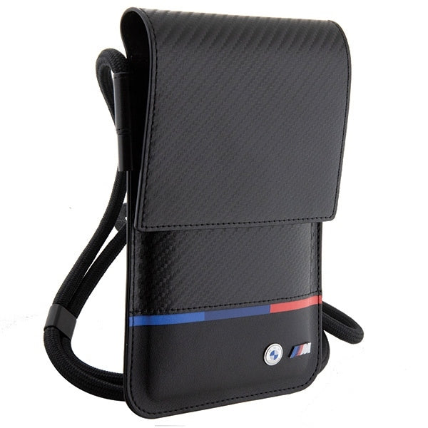 SACO BMW BMOWBPUCARTCBK Bolsa Carteira PRETO/black Carbono Tricolor Linha