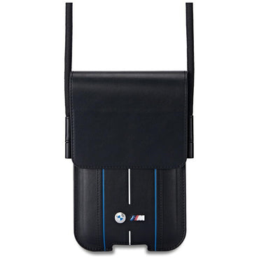 SACO BMW Phone Pouch Riscas Azuis PRETO