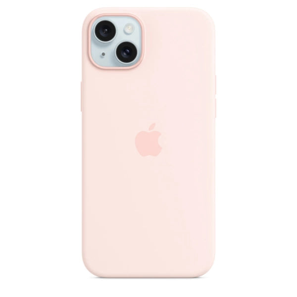 Capa de silicone Apple MT143ZM/A para iPhone 15 Plus - Rosa Claro (Light Pink)