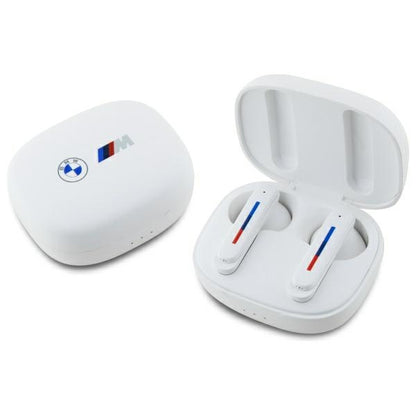 Auscultadores Bluetooth BMW BMBEMIATP20LOH TWS + Estação de Carregamento – Branco