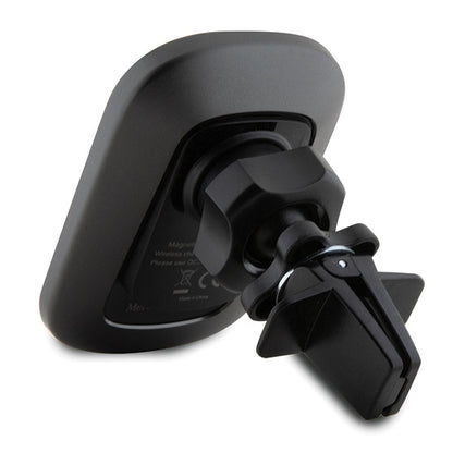 Suporte de Indução Mercedes 15W MagSafe – Edição Silver Stars (Preto)