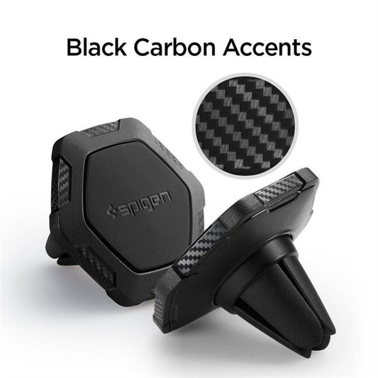 Suporte Spigen QS11 Magnético para Telemóvel com Fixação na Grelha de Ventilação do Carro