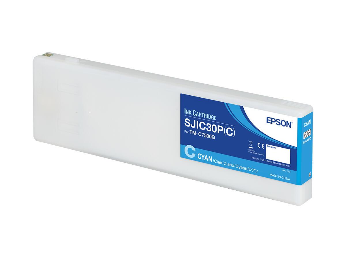 Epson Ink SJIC30P(C) / C33S020640 Cyan Standard - imagem 2