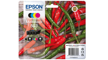 Epson Ink 503 / C13T09Q64010 BK,C,M,e Multipack - imagem 2