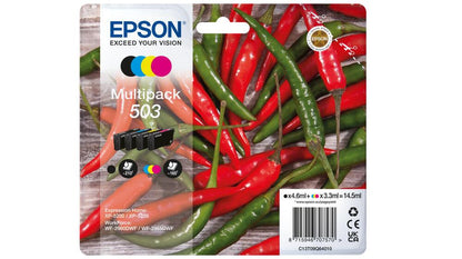 Epson Ink 503 / C13T09Q64010 BK,C,M,e Multipack - imagem 2