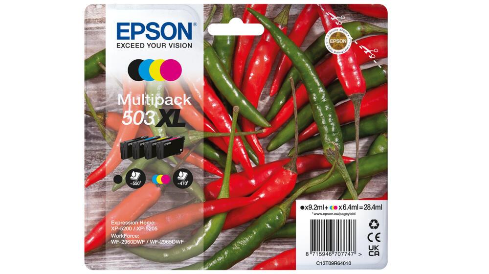 Epson Ink 503XL / C13T09R64010 BK,C,M,e XL Multipack - imagem 2