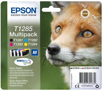 Epson Ink T1285 / C13T12854012 BK,C,M,e Multipack - imagem 2