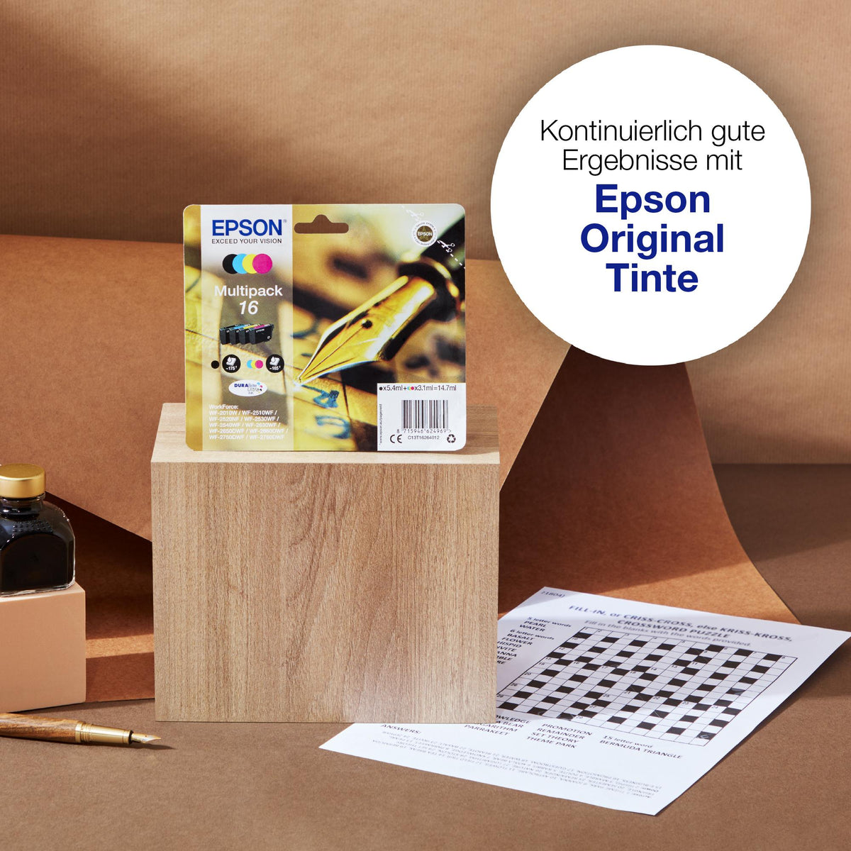 Epson Ink 16 / C13T16264012 BK,C,M,e Multipack - imagem 3