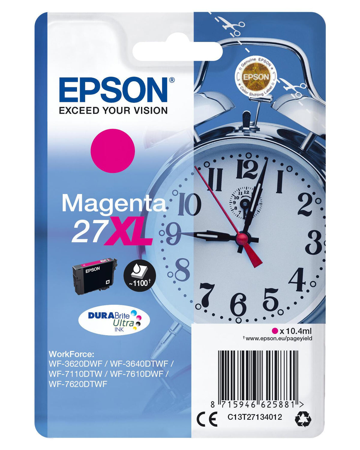 Epson Ink 27XL / C13T27134012 Magenta Standard - imagem 2