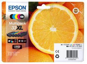 Epson Ink 33XL / C13T33574011 BK,PBK,C,M,e Multipack - imagem 2