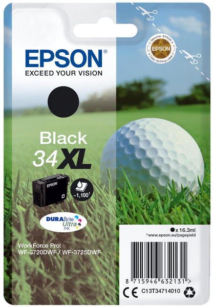 Epson Ink 34XL / C13T34714010 preto XL - imagem 2