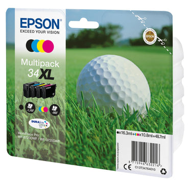 Epson Ink 34XL / C13T34764010 BK,C,M,e XL Multipack - imagem 2